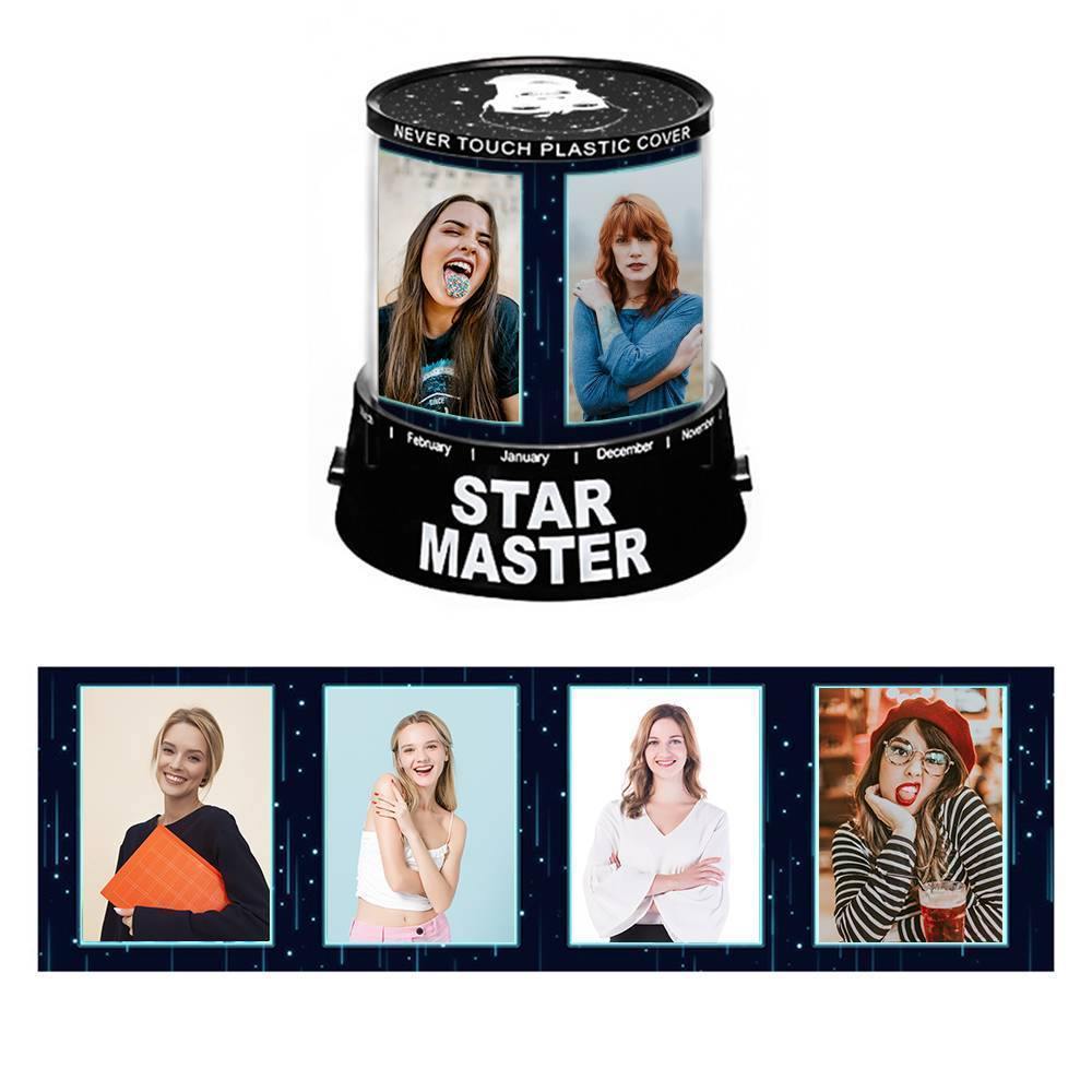 Personalised Photo Lamp, Custom Night Five Photos - soufeelus