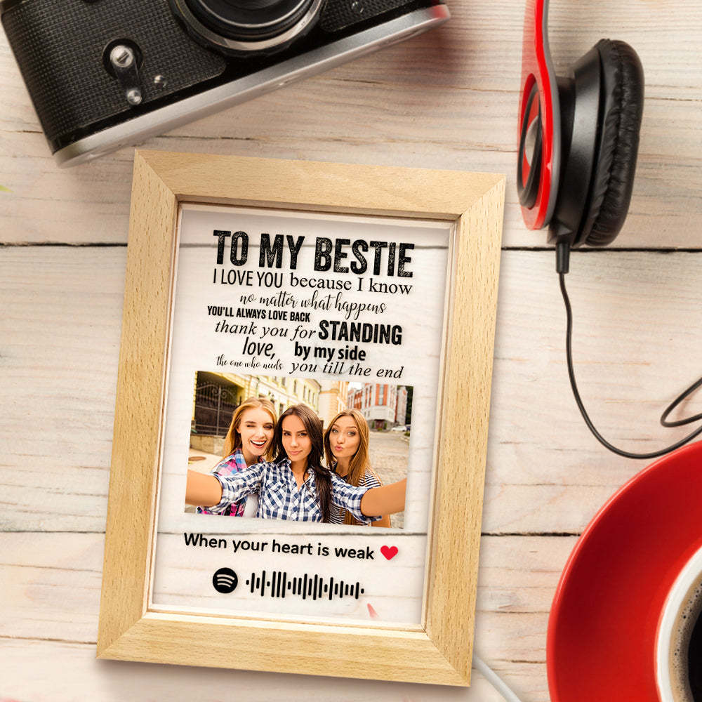 Custom Scannable Spotify Code Music Art Picture Frame Nignt Light Gift for Friends -