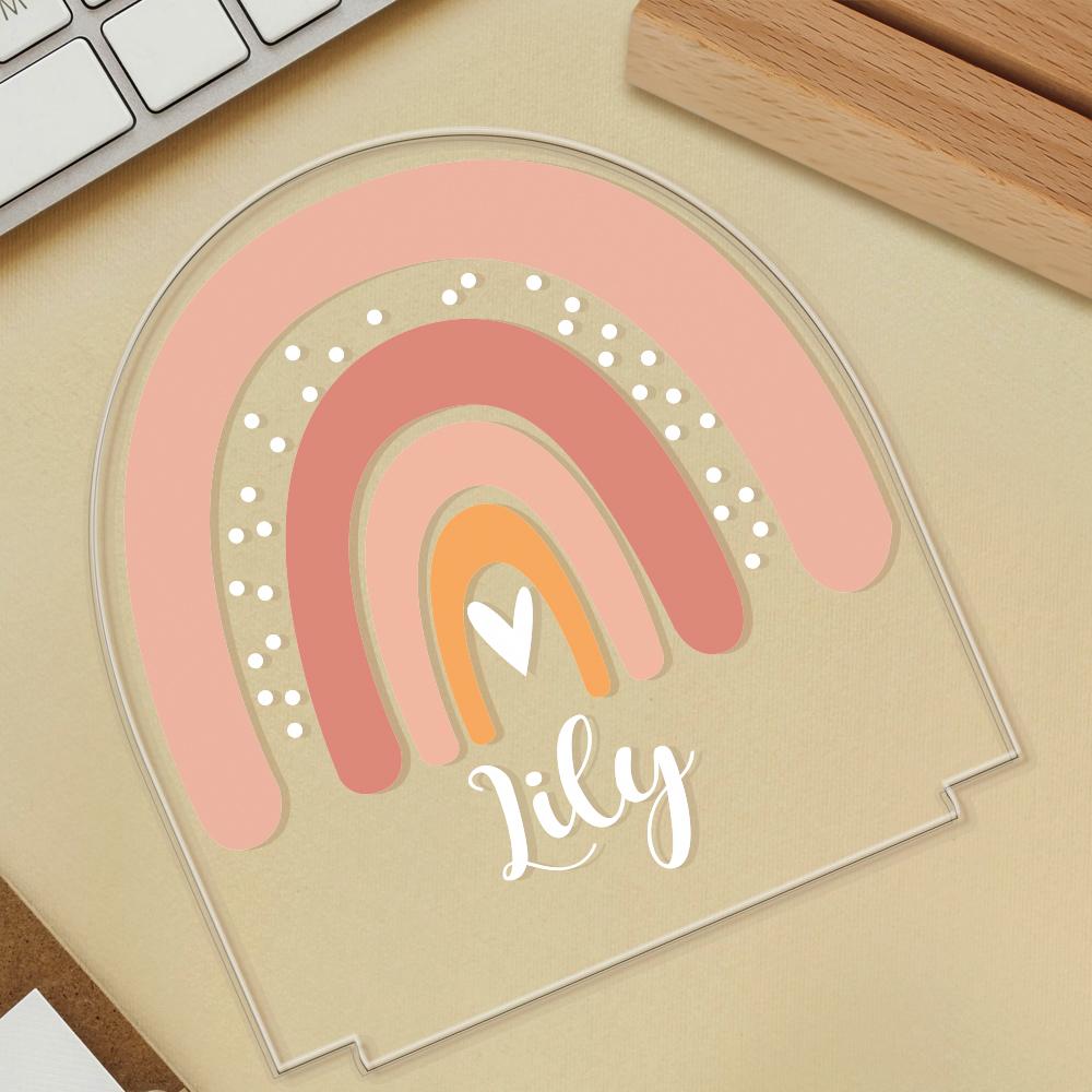 Custom Kid Night Light with Name Bedroom Baby Gift detail