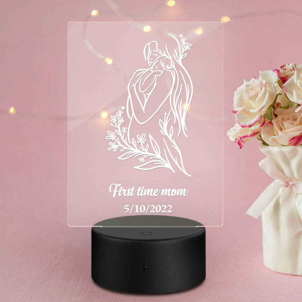 Mother's Day Gift Custom Name Acrylic Lamp -