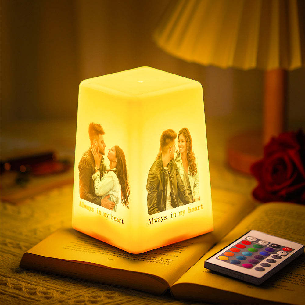 Custom Photo Night Light Multicolor Light Home Decoration Gifts - soufeelus