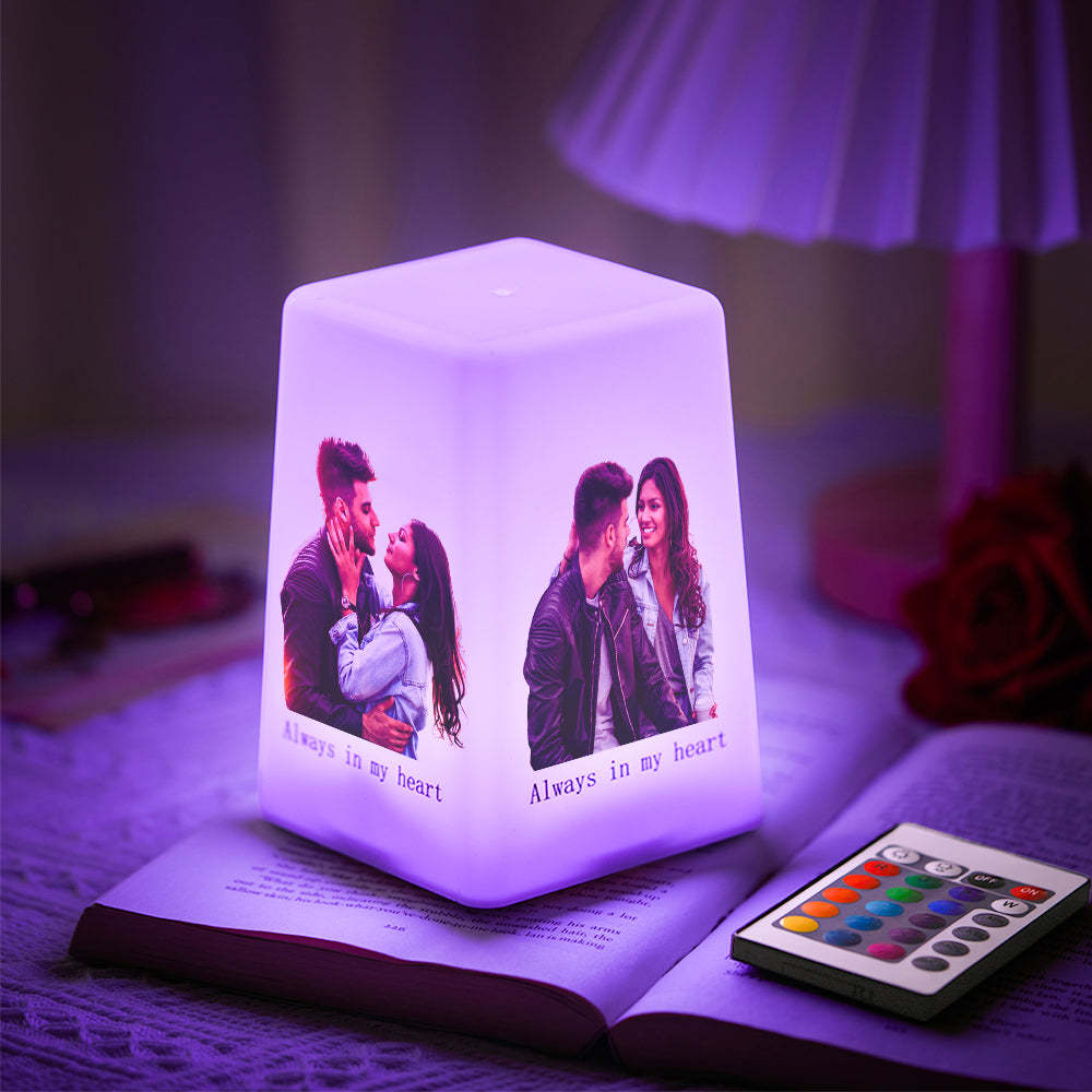 Custom Photo Night Light Multicolor Light Home Decoration Gifts - soufeelus
