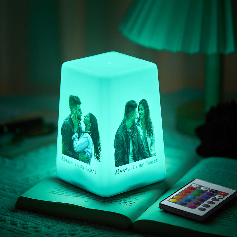 Custom Photo Night Light Multicolor Light Home Decoration Gifts - soufeelus