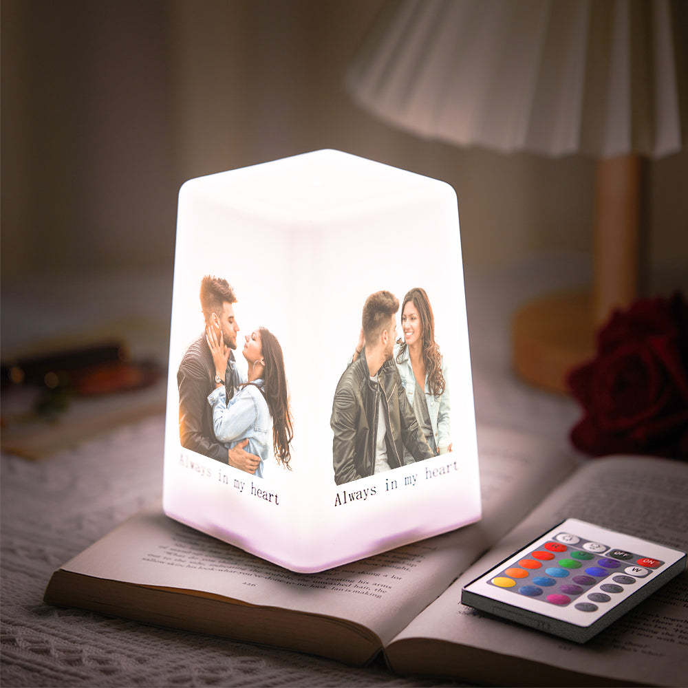 Custom Photo Night Light Multicolor Light Home Decoration Gifts - soufeelus