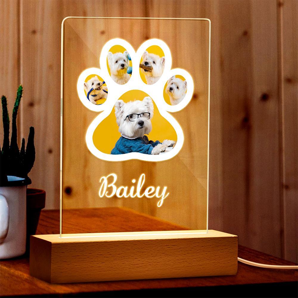 Personalized Imageable Dog Lights Personalized Pet Dog Portraits The Best Gift For Pet Lovers - soufeelus