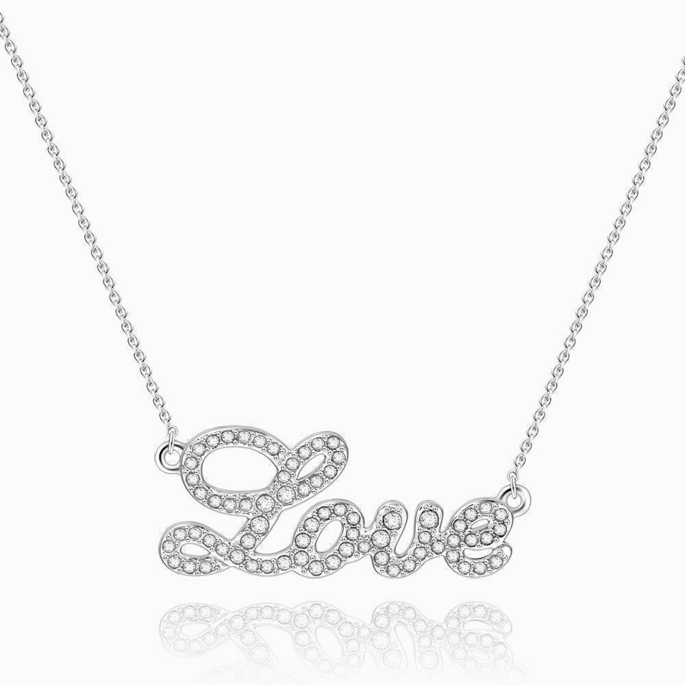 Love Necklace Silver - soufeelus