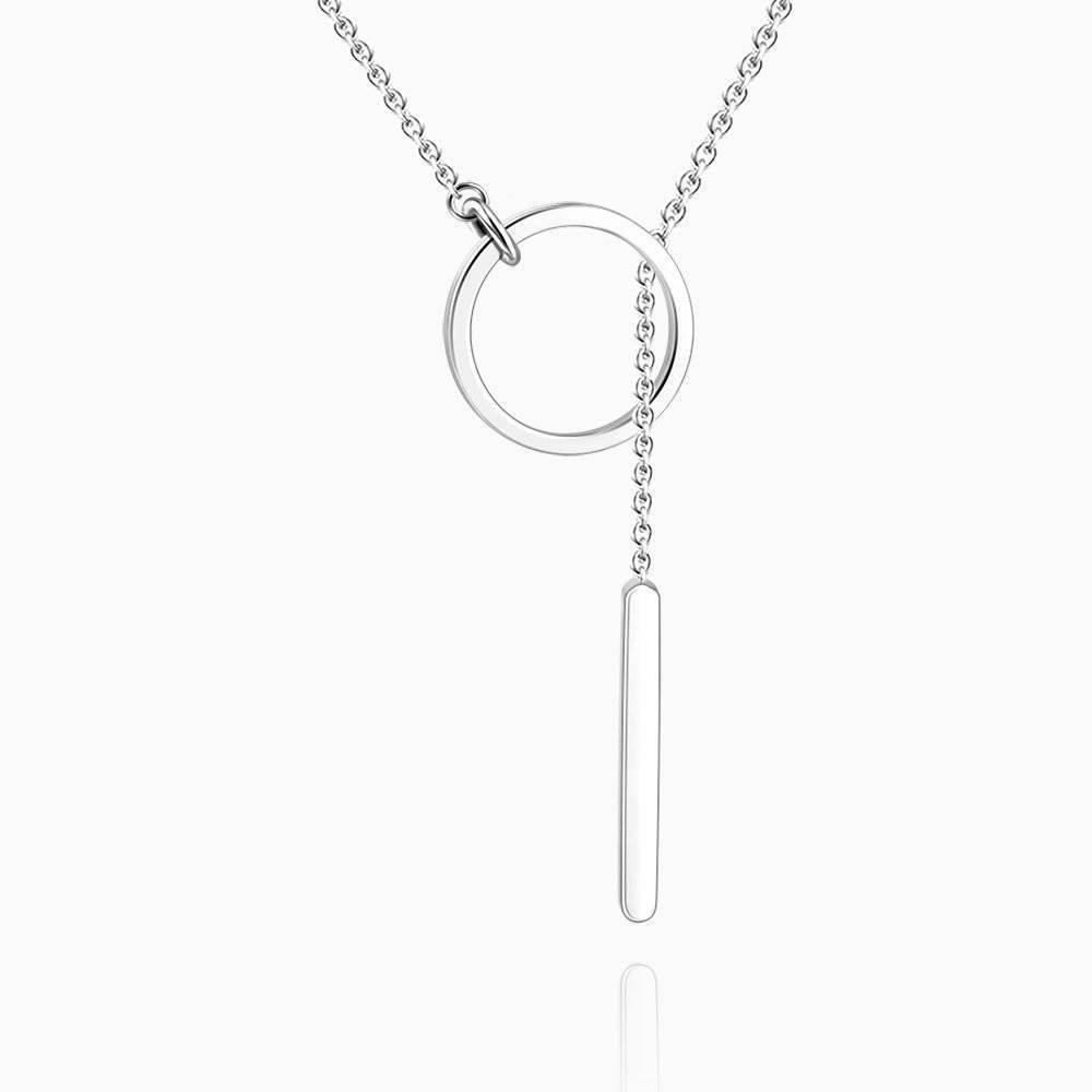 Love You Forever Necklace Silver - soufeelus