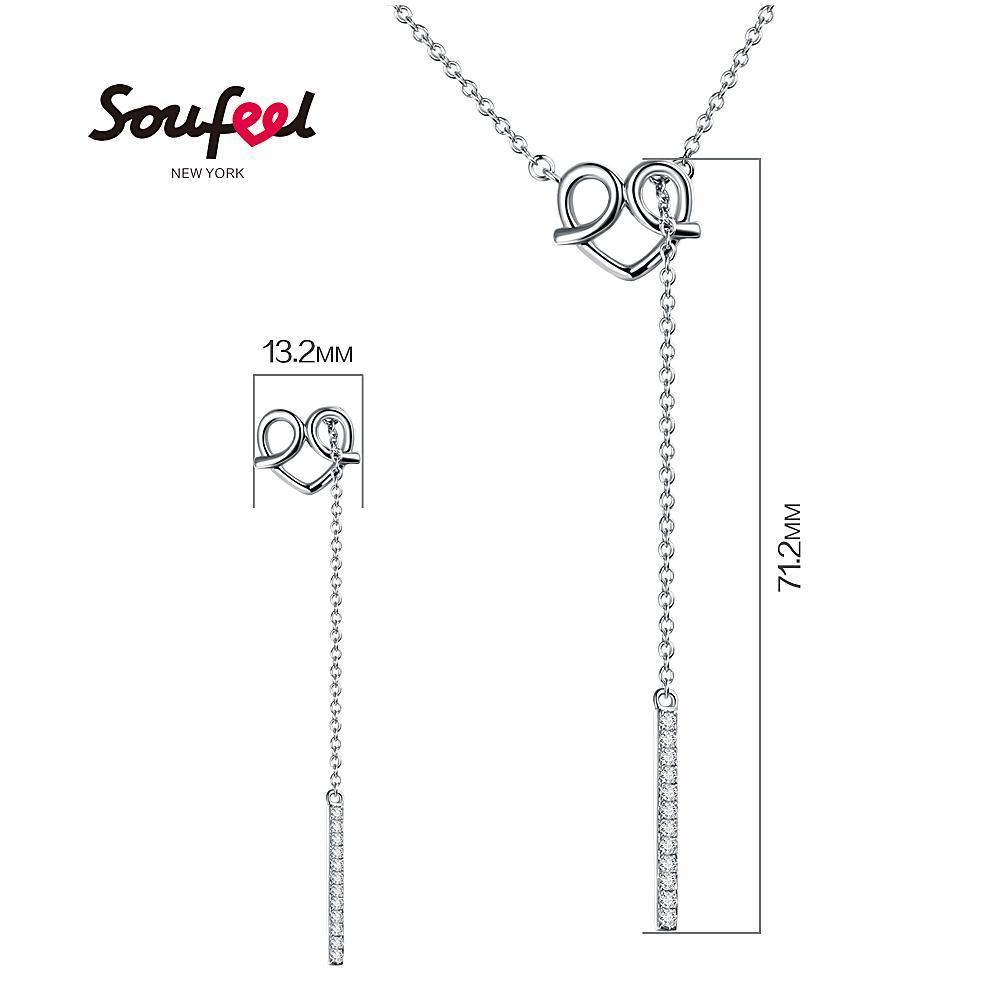 Follow Your Heart Necklace Silver - soufeelus