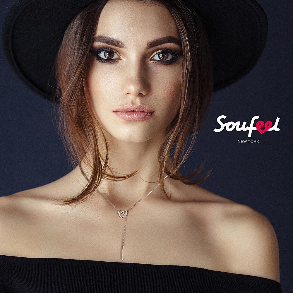 Follow Your Heart Necklace Silver - soufeelus