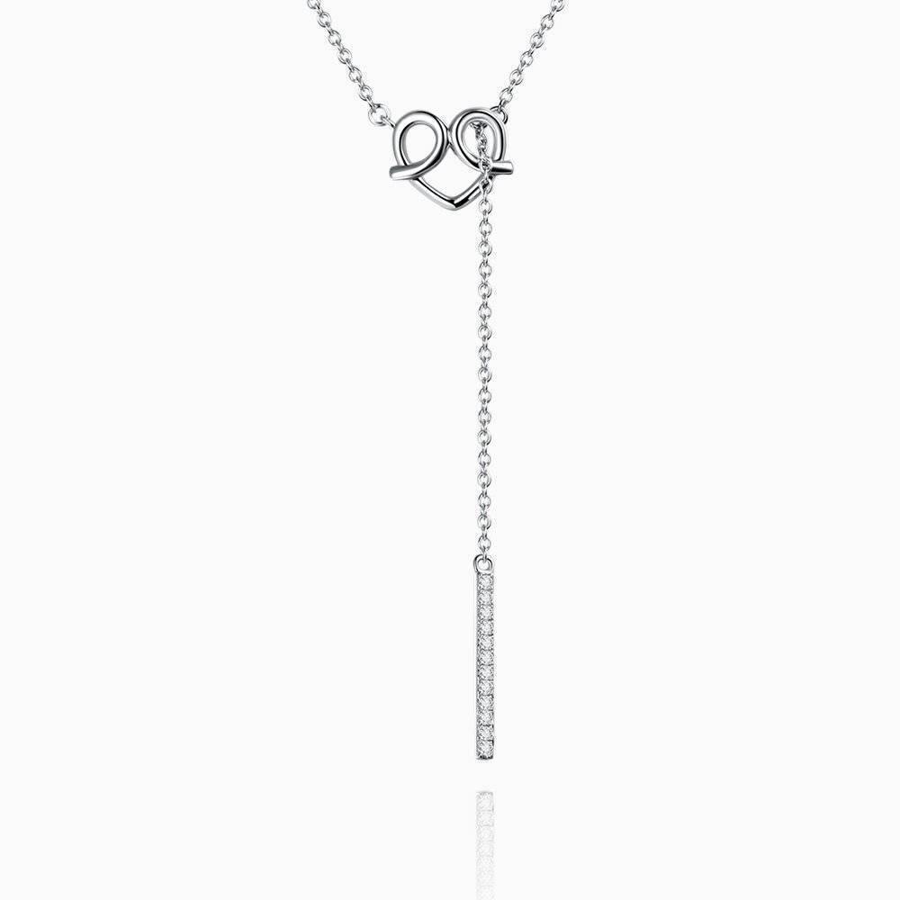 Follow Your Heart Necklace Silver - soufeelus