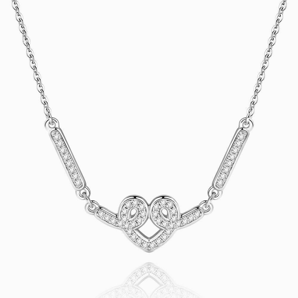 Heart of Romance Necklace Silver - soufeelus