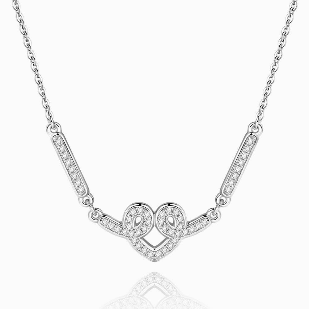 Heart of Romance Necklace Silver - soufeelus