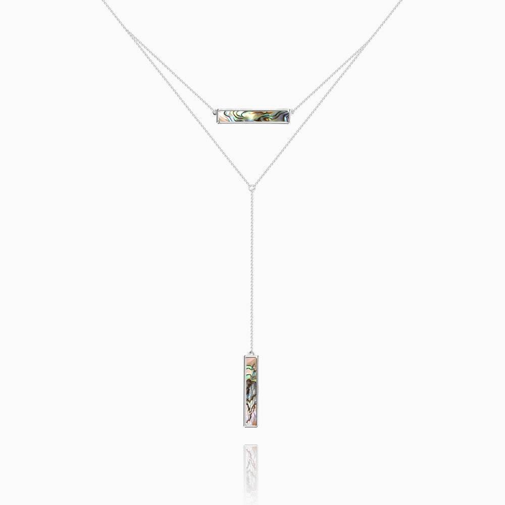 Fashion Geometry Necklace Silver - soufeelus