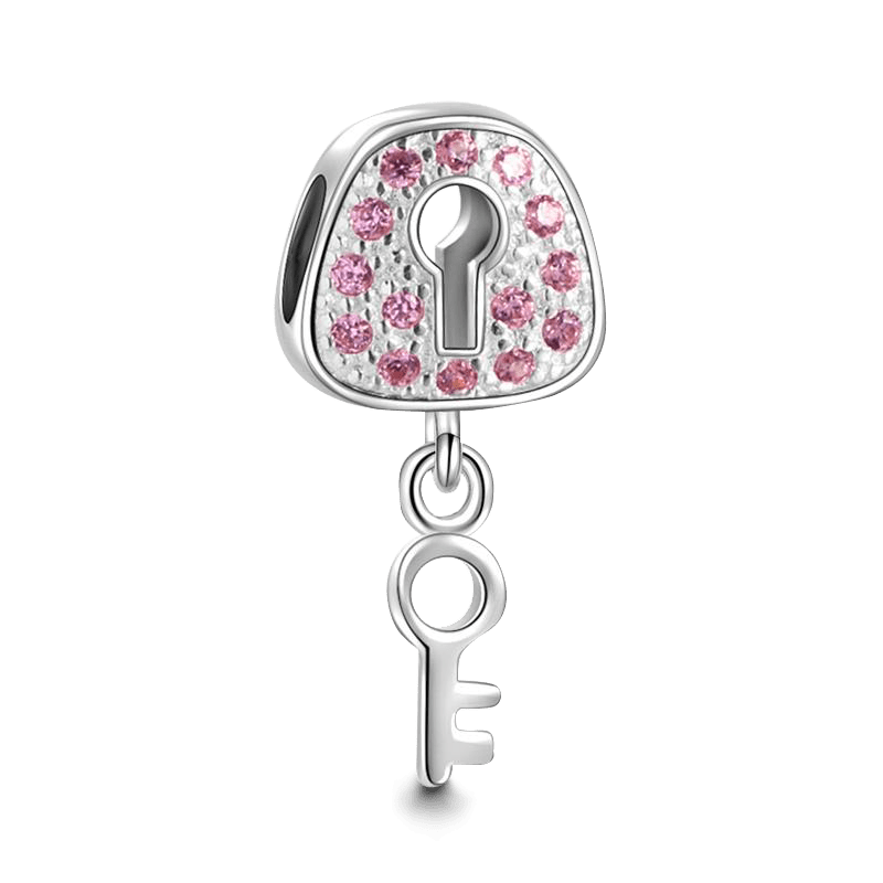 Pink Charm Lock My Heart - soufeelus