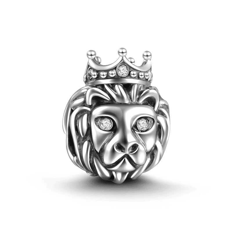 Soufeel Crystal Singapore Merlion Lion Charm Silver - soufeelus