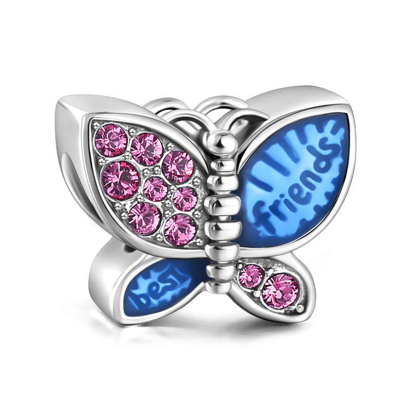 Best Friends Butterfly Charm - soufeelus