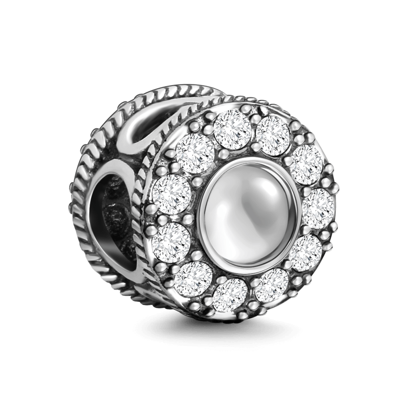 Infinity Sunshine Charm Silver - soufeelus