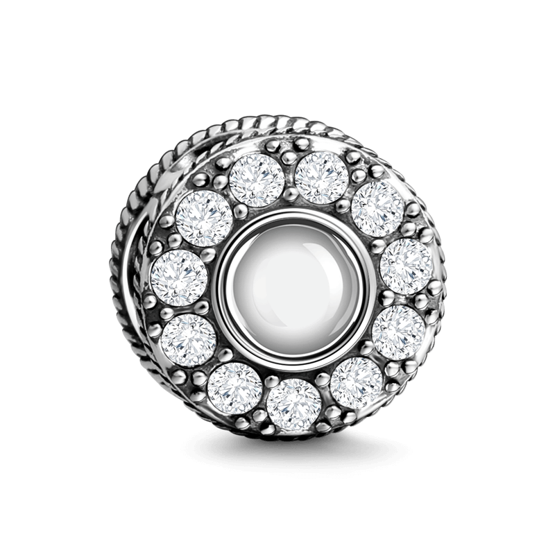 Infinity Sunshine Charm Silver - soufeelus