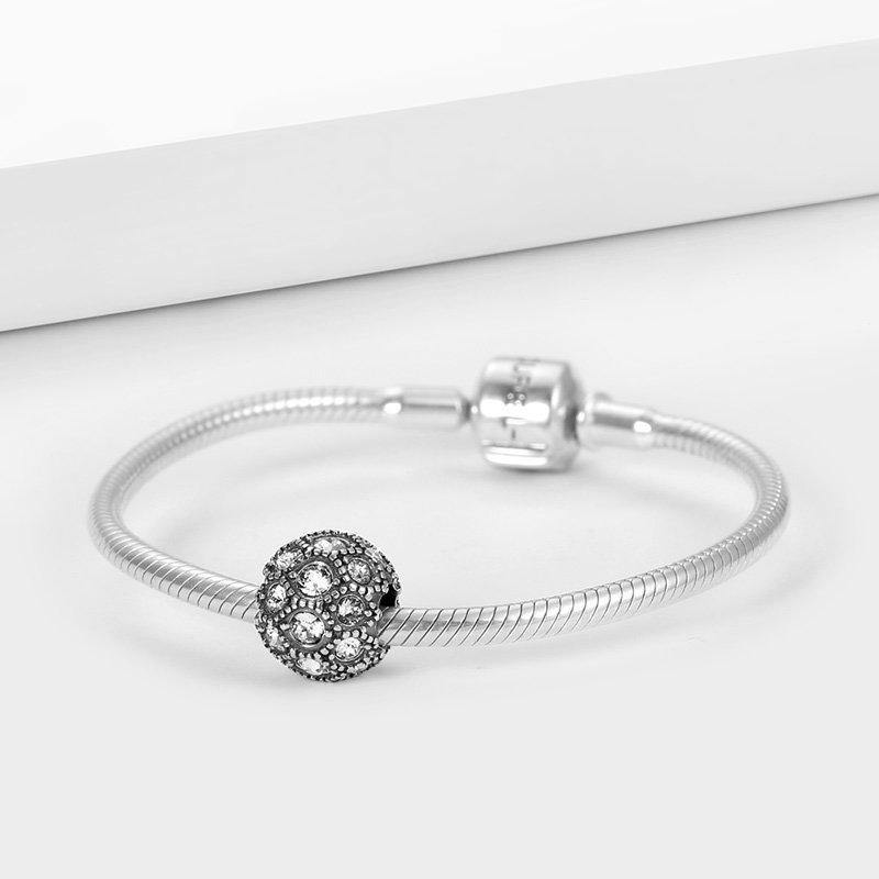 Infinite Lucky Charm with Soufeel Crystal Silver - soufeelus