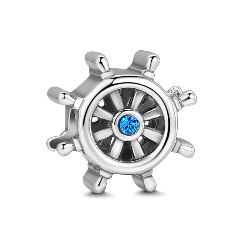 Rudder Charm Silver - soufeelus