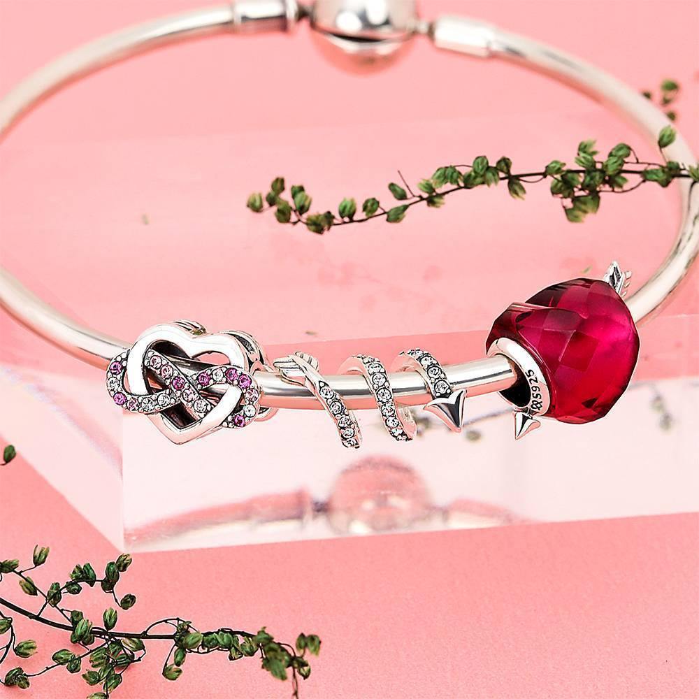 The Arrow of Love Charm Silver - soufeelus