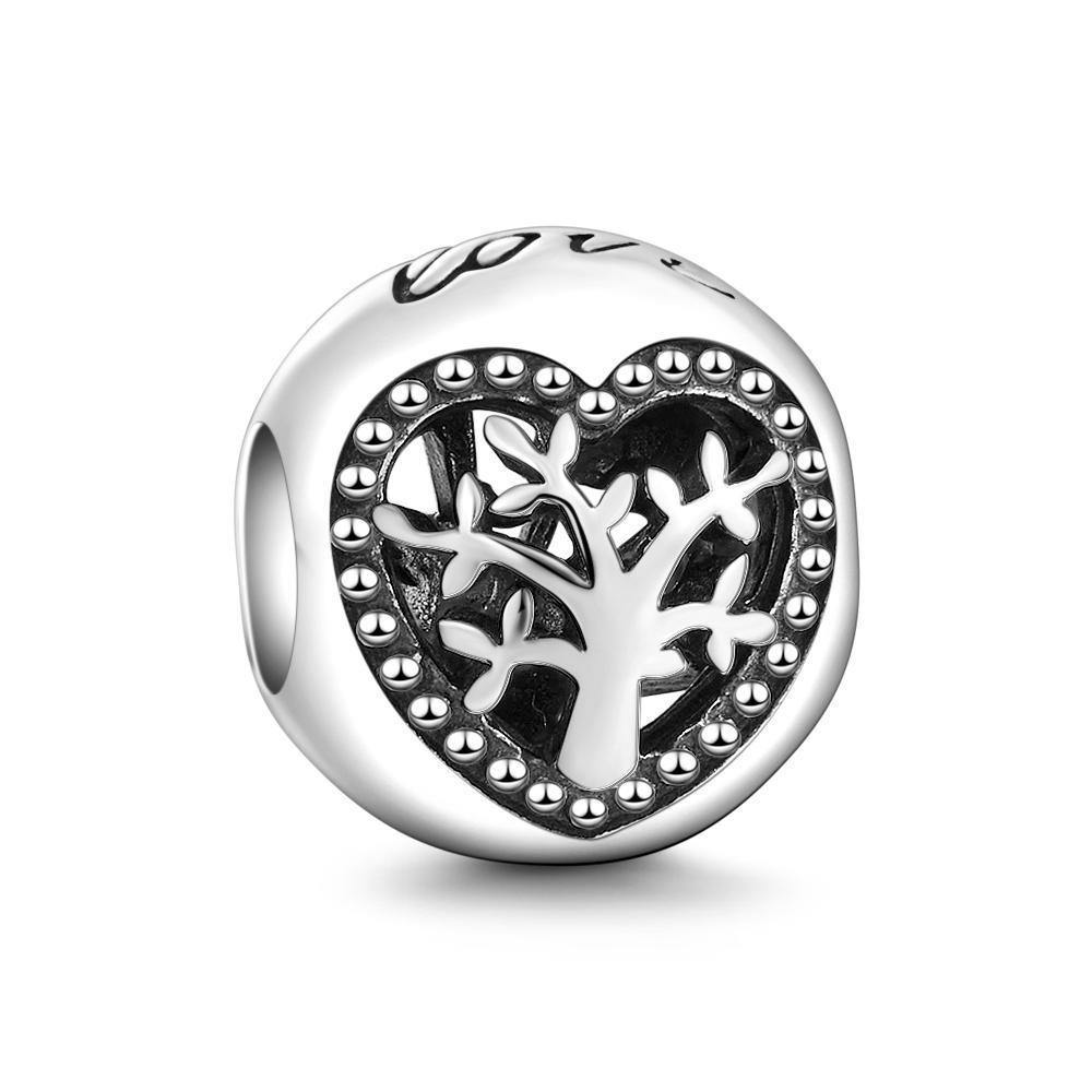 Tree of Life Hollow Charm Sliver - soufeelus