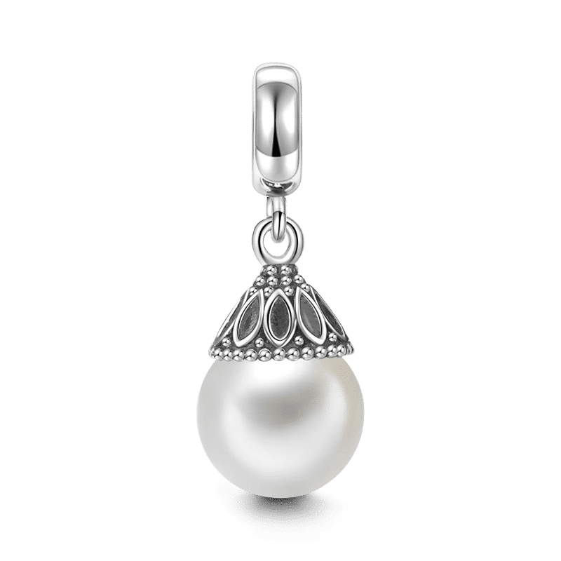 Pearl Charm Silver - soufeelus