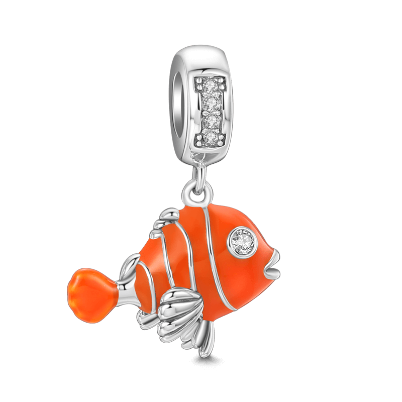 Clownfish Charm Silver - soufeelus