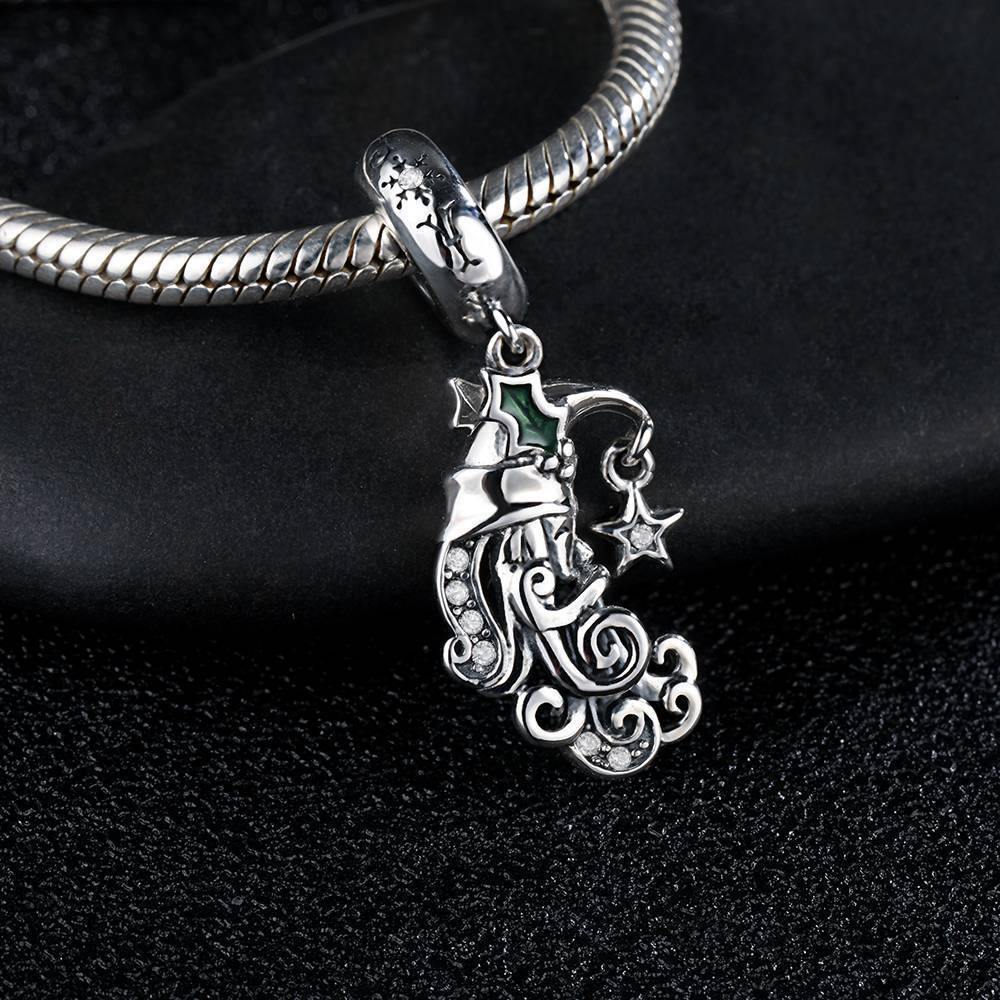 Santa Claus Charm Bangle with Soufeel Silver Christmas Gift - soufeelus