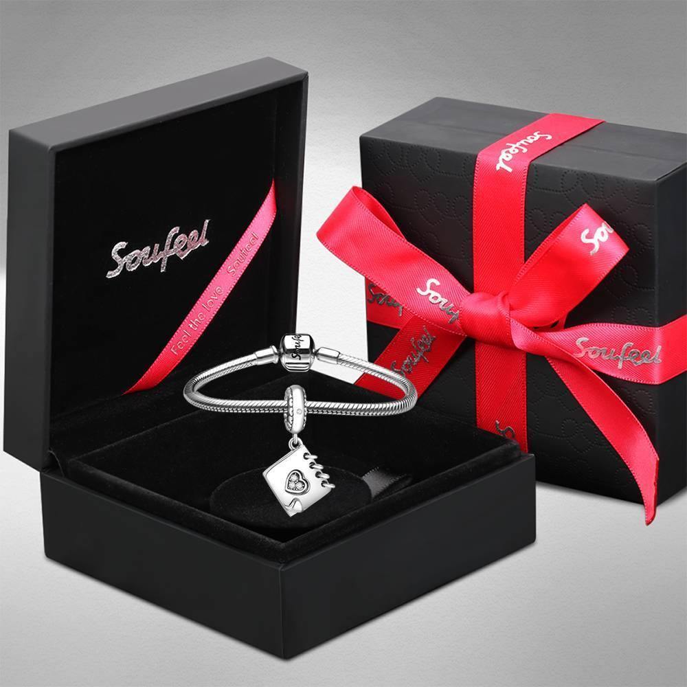 New Day Notebook Charm Christmas Gift silver - soufeelus