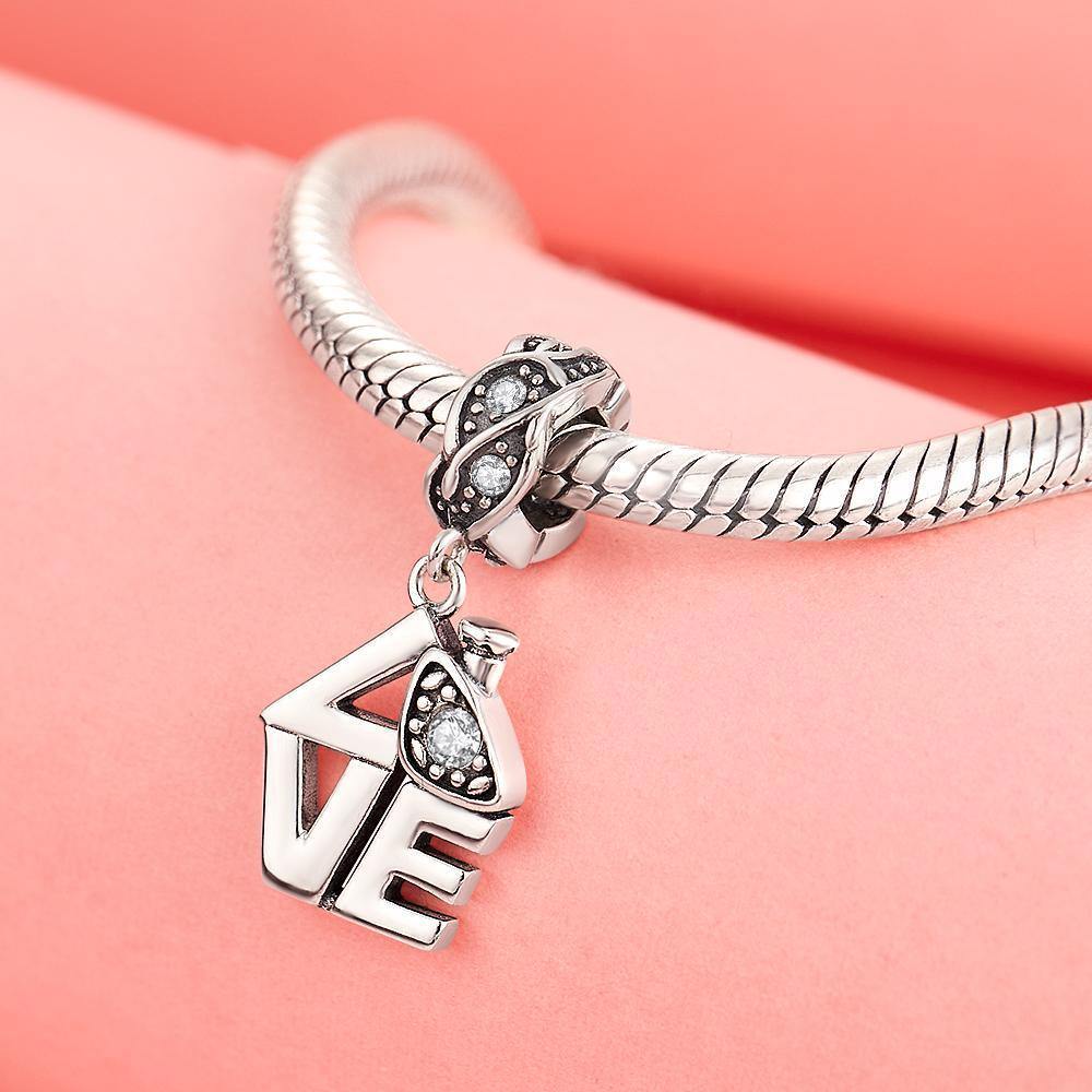 Home for Love Pendant Gift Charm Sliver - soufeelus