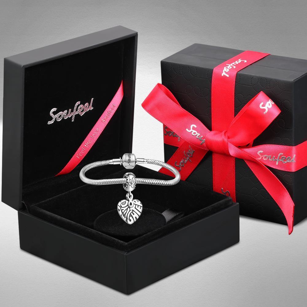 Eternal Love Pendant Charm Sliver - soufeelus