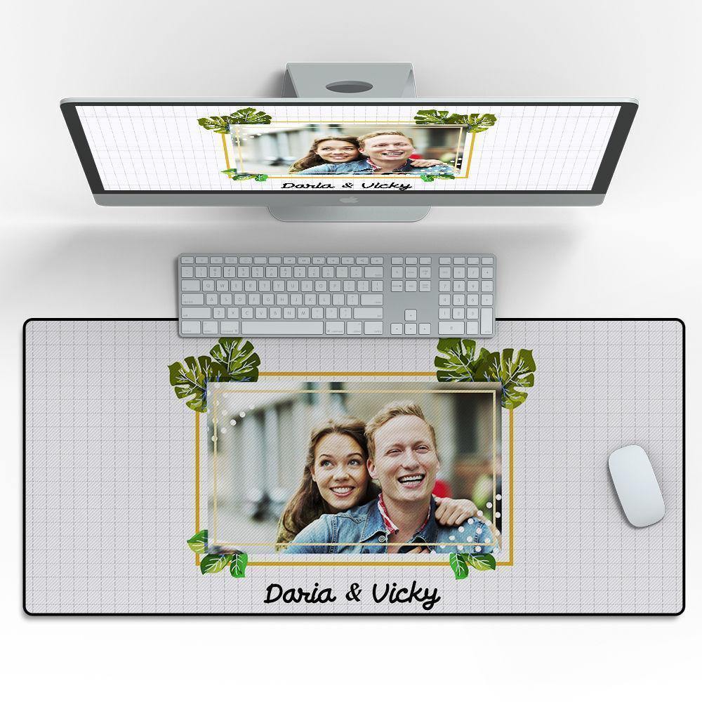 Custom Photo Mouse Pad Enjoy The Life For Business Man 15.7"*35.4"