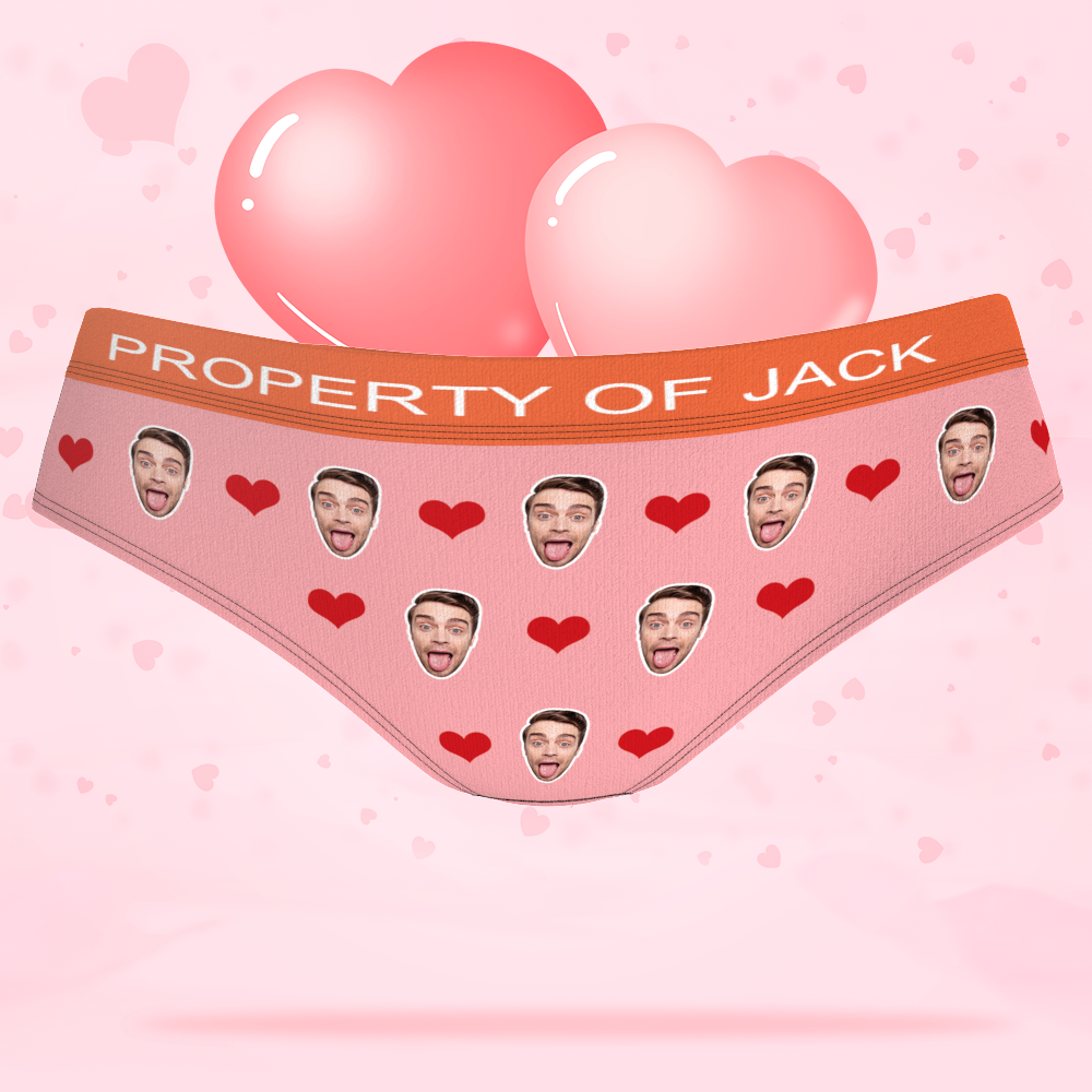 Custom Face Panties Inscribed Waist - soufeeluk
