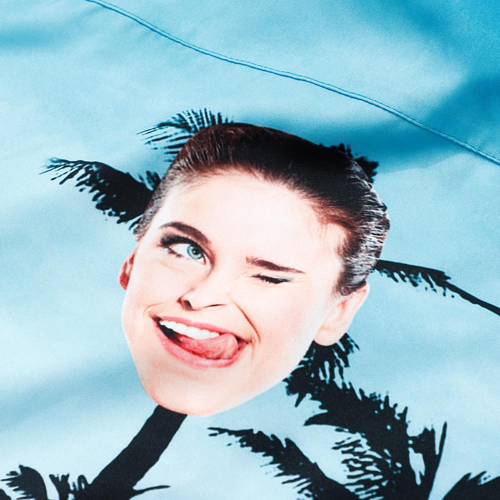 Custom Face Shirt Men S All Over Print Hawaiian Shirt