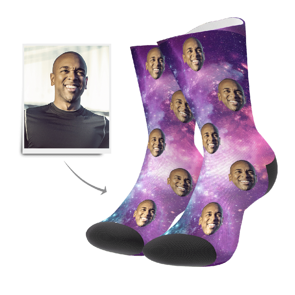 Custom Galaxy Socks