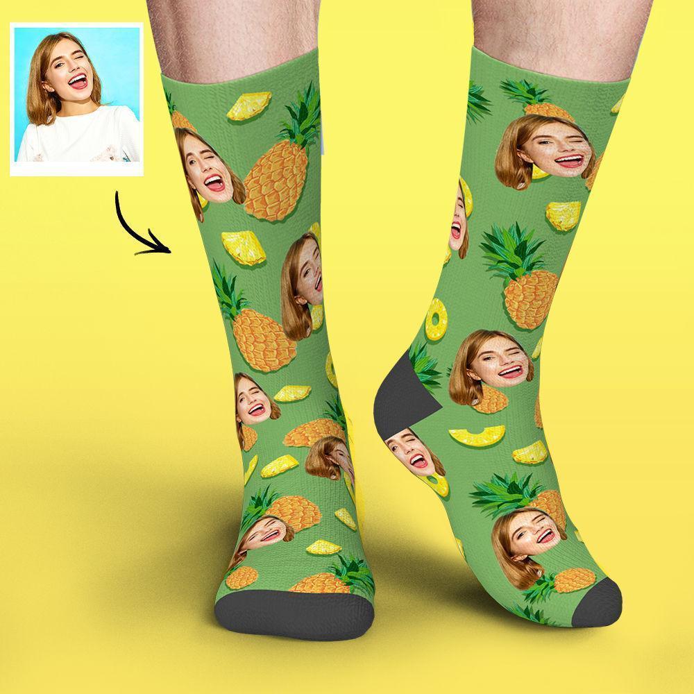 Custom Socks - Pineapple