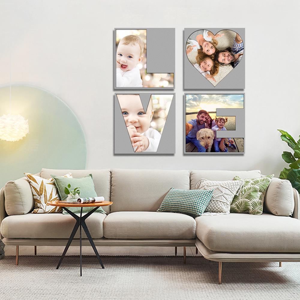 Loving Them Collage Personalised Love Frame - soufeeluk