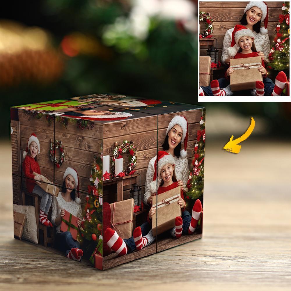 Custom Photo Frame Multiphoto Photo Cube Baby's Christmas Gifts
