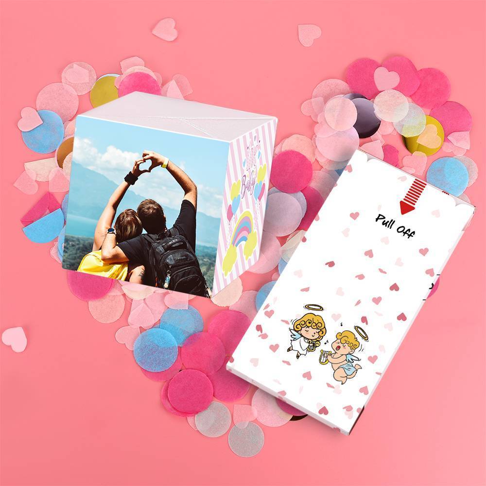 Surprise Box Photo Surprise Surprise Bounce Box DIY - Love Baby