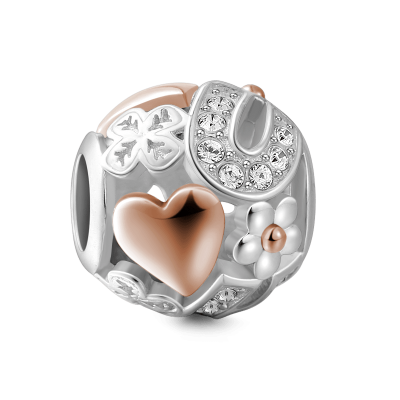 Attractive Love Charm Rose Gold Silver - soufeelus