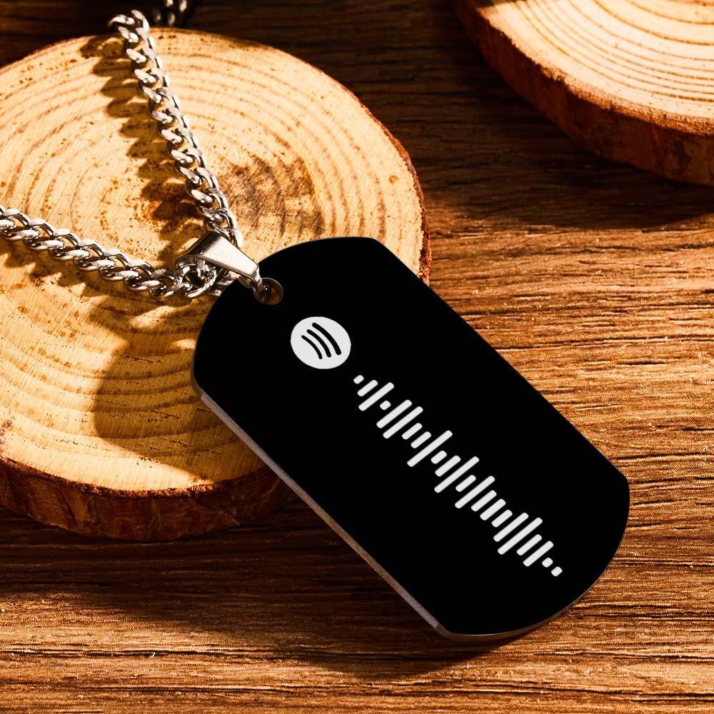 Men's Necklace Engraved Necklace Photo Necklace Optional Style Gifts for Him - soufeeluk