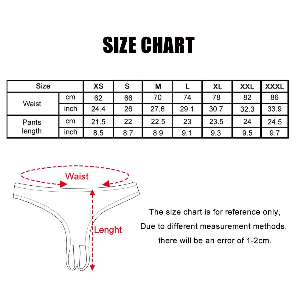 Custom Text Crotchless Panty Naughty Women Underwear Gift for Her - soufeeluk