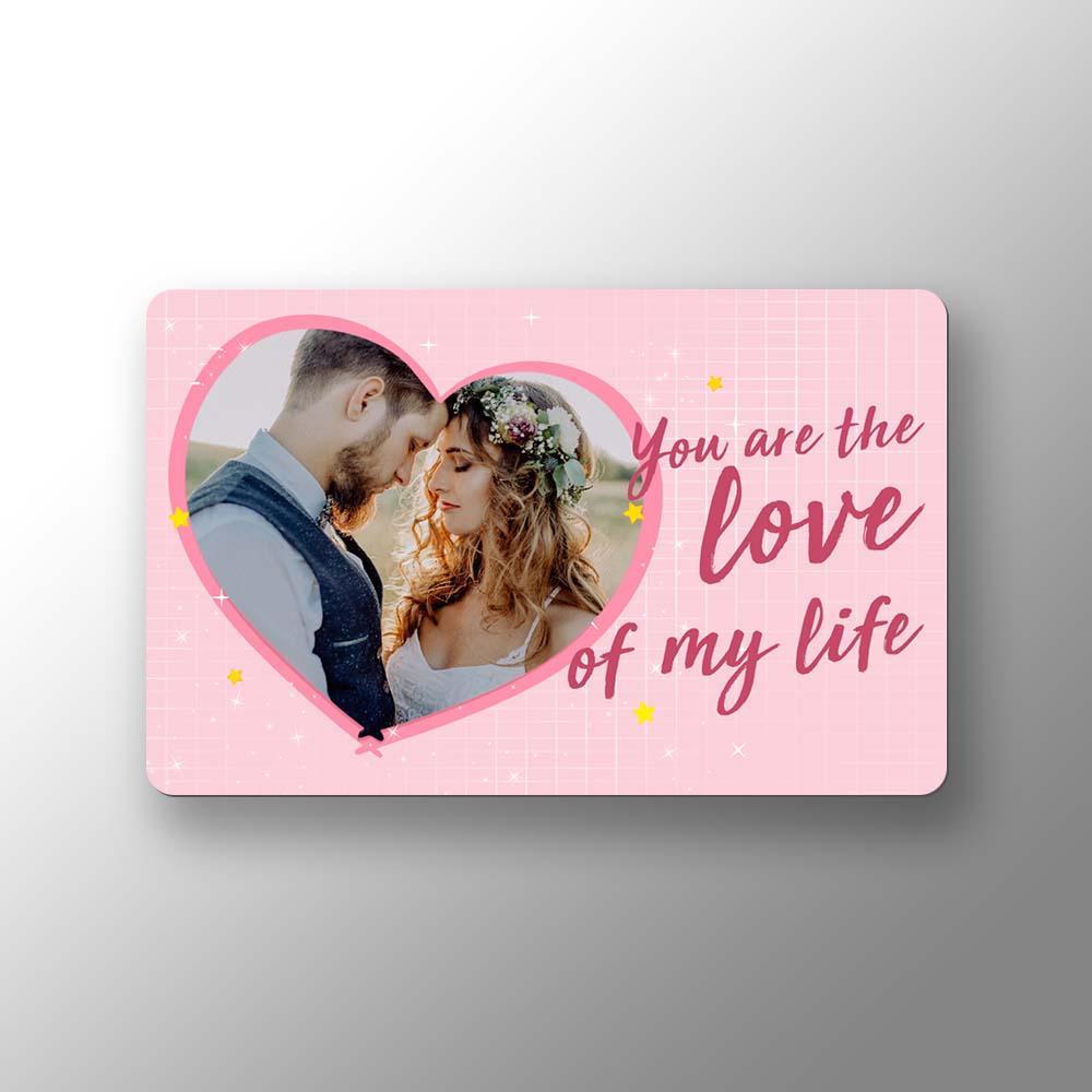 Custom Photo Wallet Insert Card Gifts for Lover - soufeeluk