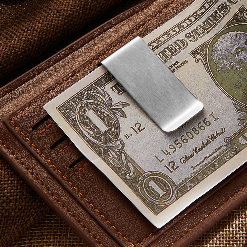 Custom Metal Money Clips Custom Your Photo Gift For Father Lover Husband