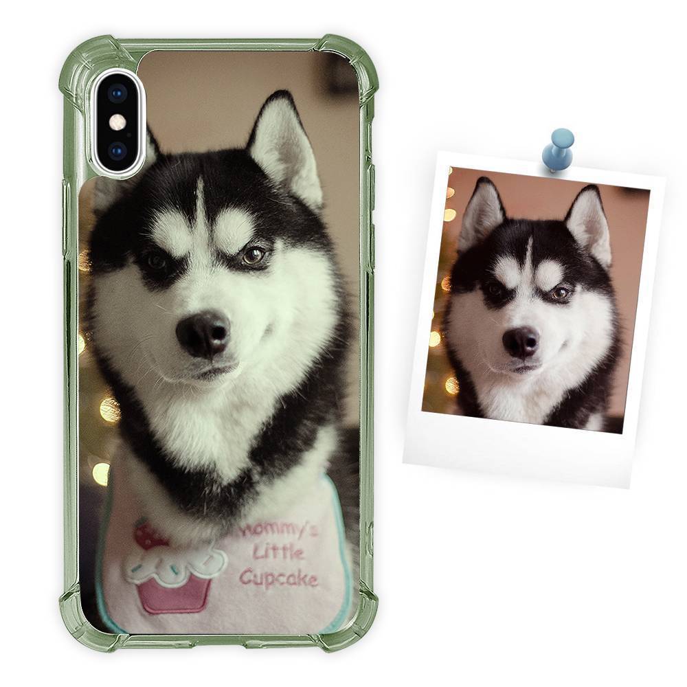 Photo Phone Case Silicone Anti-drop Soft Shell Black - iPhone Case