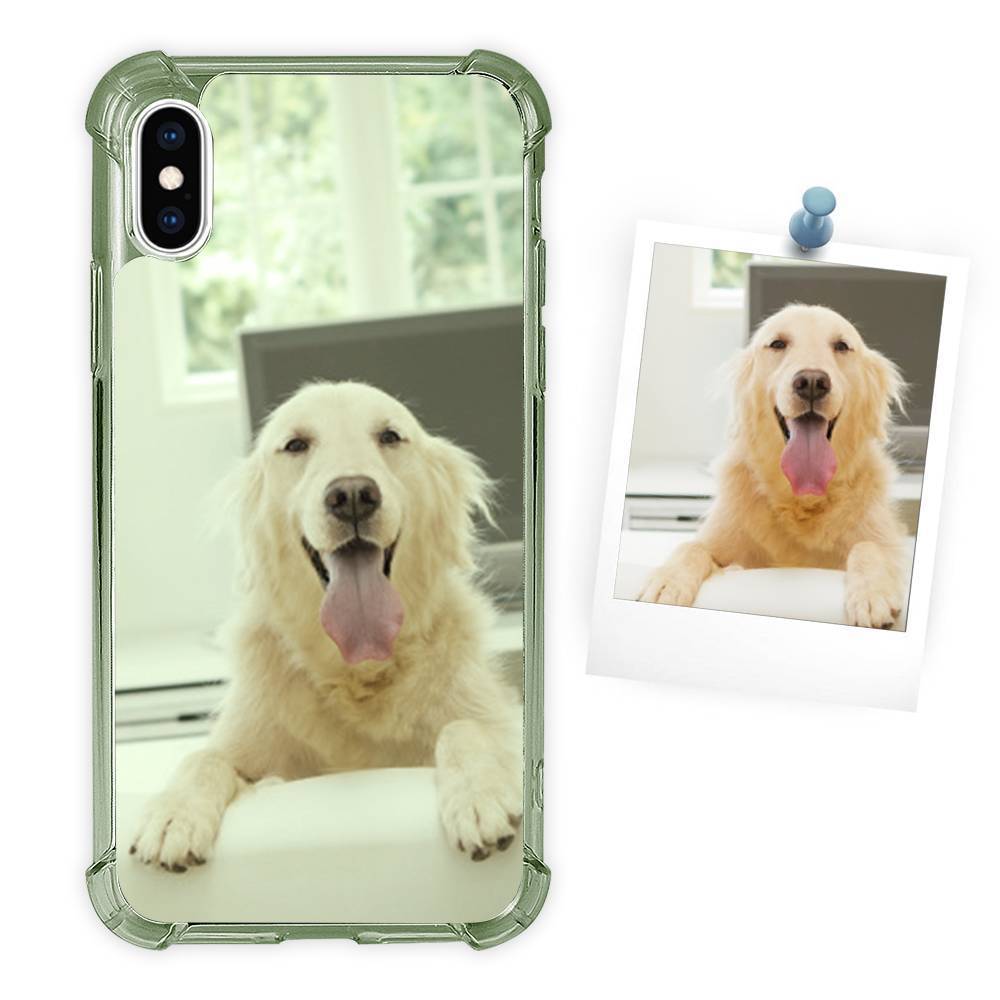 Photo Phone Case Silicone Anti-drop Soft Shell Black - iPhone Xs