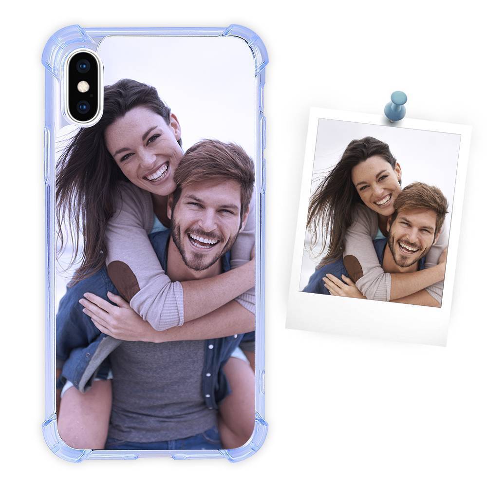 Photo Phone Case Silicone Anti-drop Soft Shell Sky Blue - iPhone 7/8