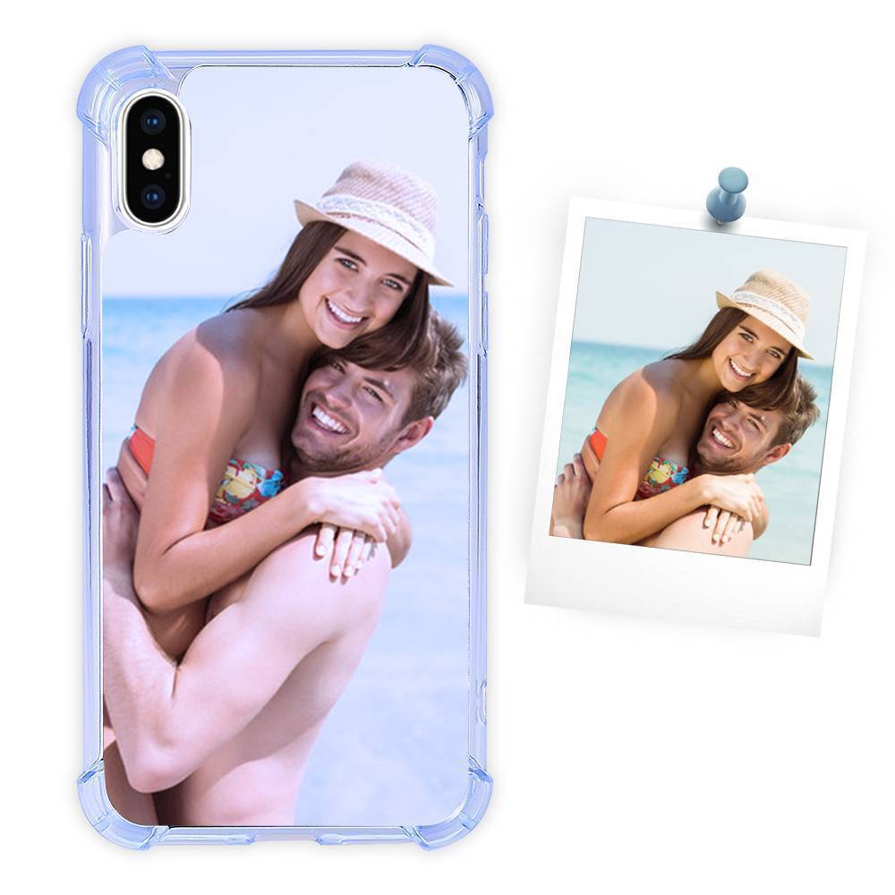 Photo Phone Case Silicone Anti-drop Soft Shell Sky Blue - iPhone 6p/6sp
