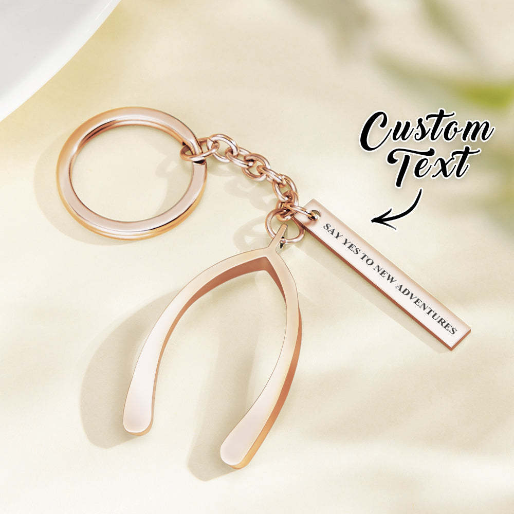 Personalised Engraved Key Chain Unique Custom Pendant Keychain Anniversary Gifts - soufeeluk